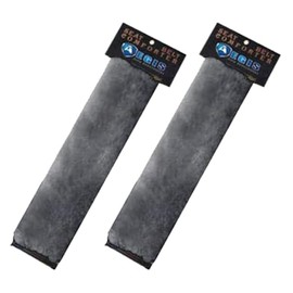 Aegis Cover Genuine Sheepskin Seat Belt Cover A Pair (Steel)