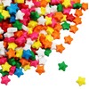 Mini Assorted Rainbow Hard Candy Stars 1 Pound - Star