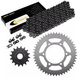 Yamaha Black Drive Chain And Sprocket Kit for Yamaha R6 YZF-R6 2003 2004 2005