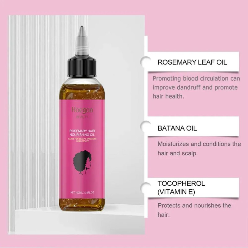 Aceite Capilar Nutritivo Hoegoa Rosemary 100ml