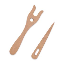 1 Set Wooden Knitting Tools, Knitting Tool Accessories, Kids Knitting Fork, DIY Craft Knitting Machine, Bracelet Knitting Machine