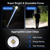 Peascat Rechargeable Flashlight 980,000L High Lumens 2 Pack, Led Tactical