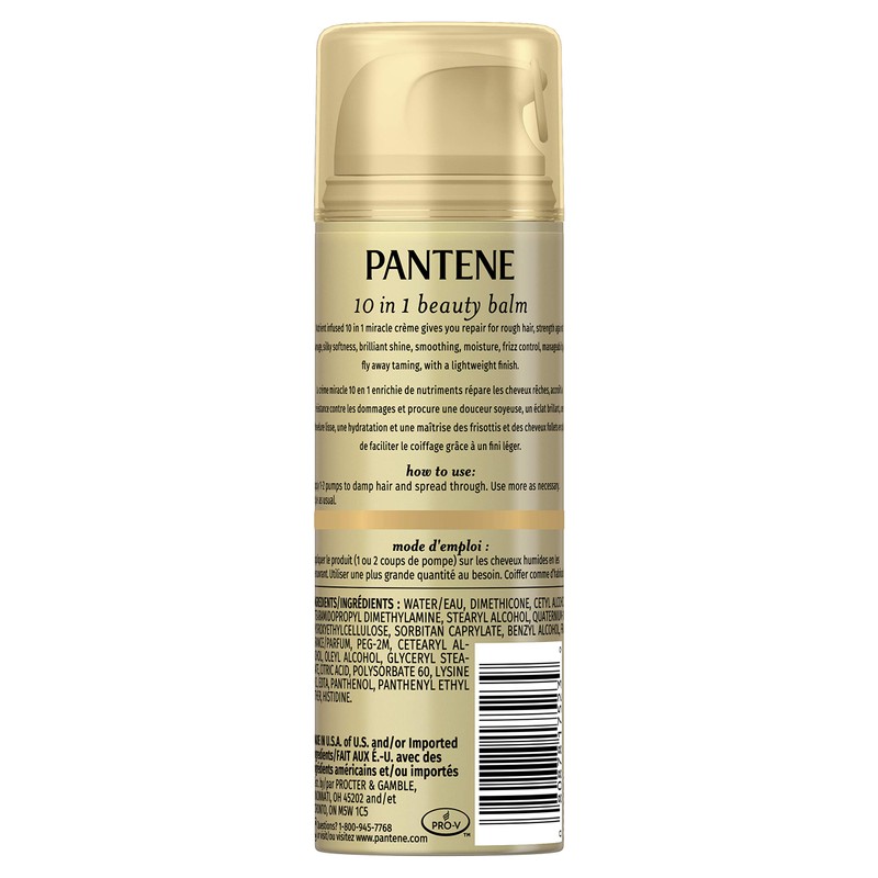 Pantene Pro-V Ultimate 10 Beauty Balm Crème for Hair, 5.1