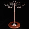 Desktop Iron 6 Bottles Wine Cup Rack Glass Holder Display