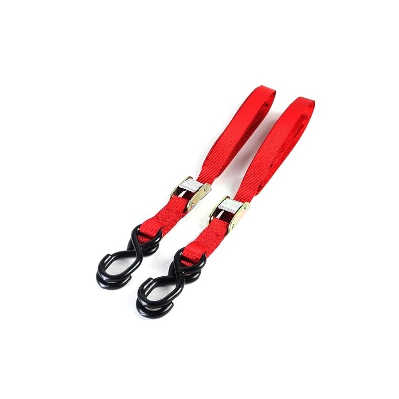 Heavy Duty Motorcycle Tie Down Straps Auto Lock Transport Bike