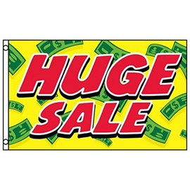Huge Sale Flag 3x5 ft Business Advertising Sign Banner Store