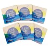 Inkdotpot Set of 6 Drink Coasters Decorative Non,Slip Cork Base