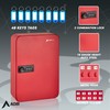 AdirOffice Key Lock Box – 48 Key Hooks Wall Mounted