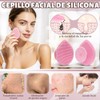 Kit de Cepillos Faciales para Drenaje Linfático y Cepillos de