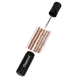 Oumers Tubeless Bike Tire Repair Tool Kit, Bike Tire Punctures with 5PCS Bacon Strips Plus Insertion Tool Tire Repair Fork Reamer