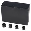 Raculety Project Box ABS Black Electrical Boxes IP65 Outdoor Waterproof