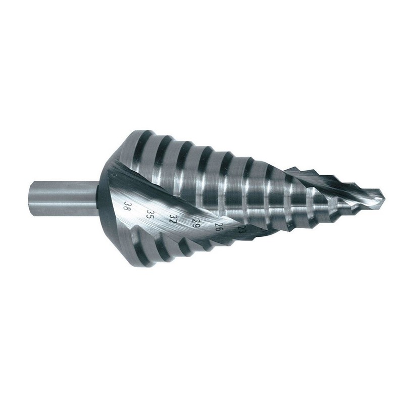 RUKO Step Drill Bit Size 2 HSS 2 Cutting Drill