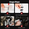 16PCS Pulley Holder Tool Set, Step Pin Wrench for Cam