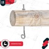 KOTARBAU Set of 2 swing hooks, screw hooks, M12, 310