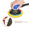 SPTA 100pcs 150mm Sanding Discs Pads, Hook and Loop 40#