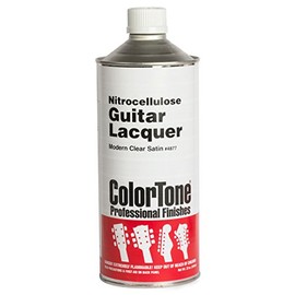 ColorTone Modern Clear Satin Nitro Guitar Lacquer, 1-Quart Can
