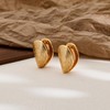 FAMARINE Seashell Earring Women Gold Shell Stud Earrings Shell Ocean
