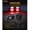 Partsam 2x LED Dump Truck Tail Lights 33 LEDs Universal