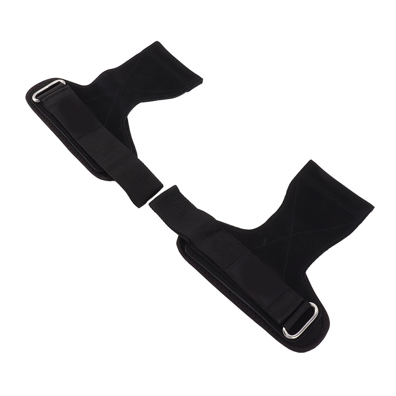 Pull Up Deadlift Straps Assist Wrist Padded Workout Power Lifting