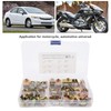 60Pcs U Nut Clip Kit Strong Rust Resistance High Elasticity