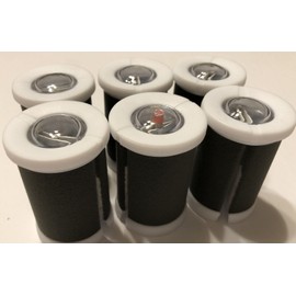 Jilbere de Paris NEW! Jilbere de Paris CERAMIC STEAM HAIR ROLLERS Set 6 JUMBO 1-1/2" #345813