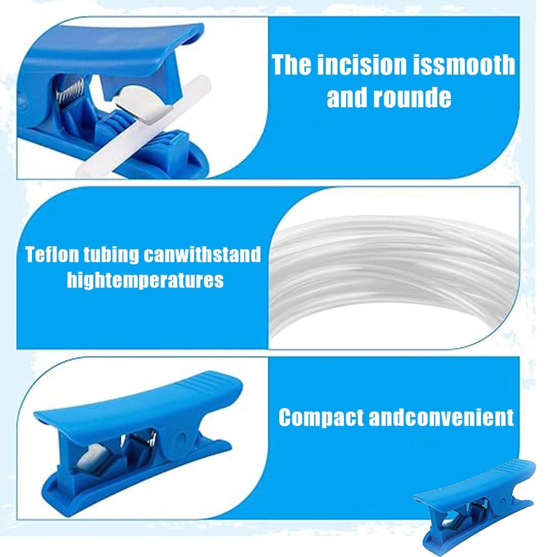 WEZCHUGHAOL PTFE Tube – Premium Teflon Tubing for 3D Printers