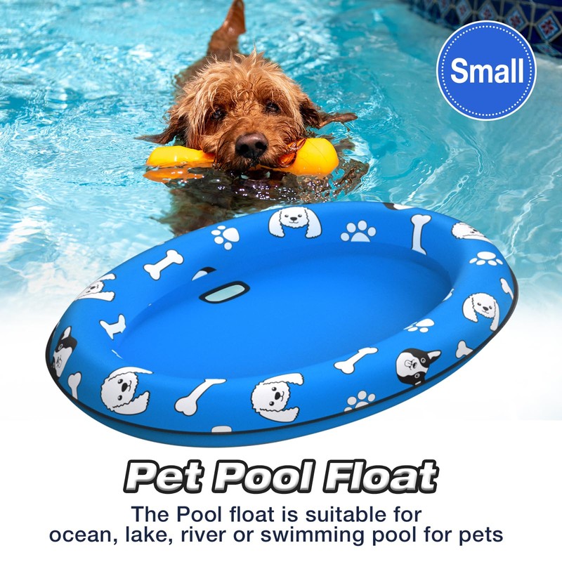 MICOOYO Dog Float Raft - Inflatable Dog Swimming Float for