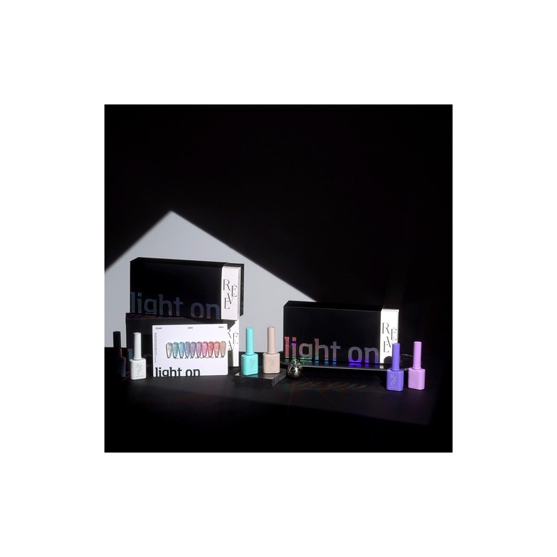 Revzel Revgel Light-On Reflective Glitter Gel 10-piece set / 레브젤