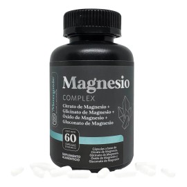 Magnesio Complex | Citrato, Glicinato, Gluconato | 60 Caps