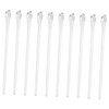 Mipcase 10pc Flexible Eyeglass Ear Grips Non Slip Temple Tips