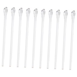 Mipcase 10pc Flexible Eyeglass Ear Grips Non Slip Temple Tips for Sunglasses Myopia Glasses Durable Wear Resistant Eyeglass Arm Cushions Comfortable Installation Collision Resistant Design