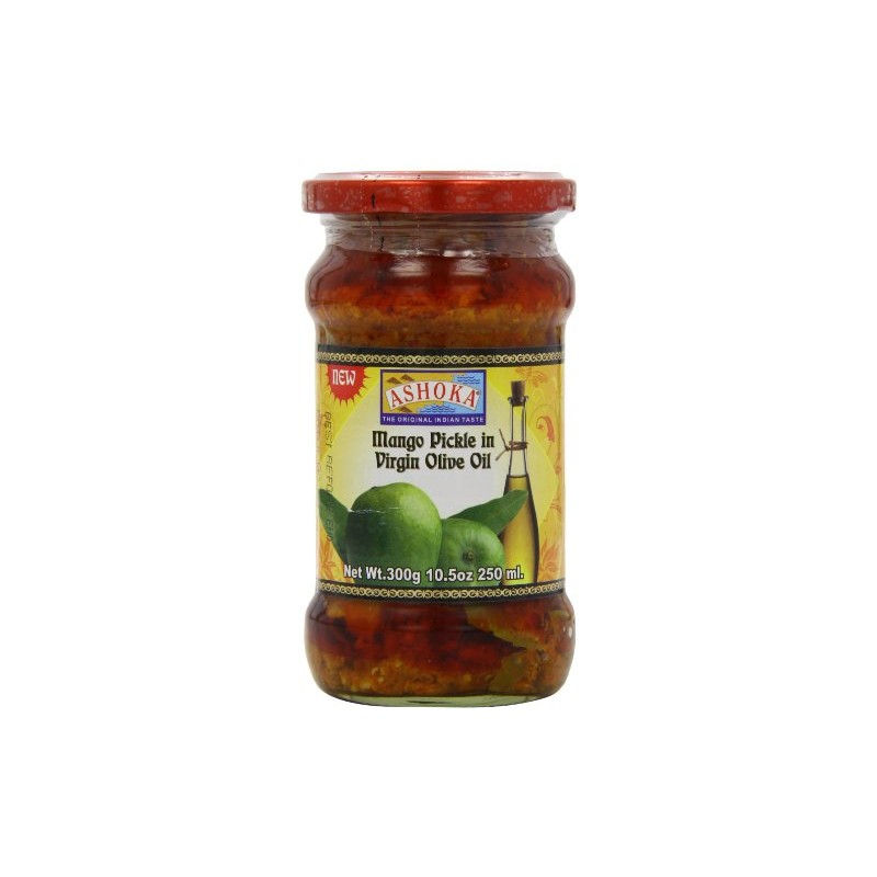 Ashoka Mango Pickle in Olive Oil 300 g (Pack of