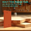 4-in-1 Trim Reveal Tool - 1/8", 3/16", 1/4", 3/8" -