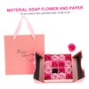FOMIYES Real Rose Soap Flower Box Smooth Flowers for Birthday