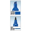 コクヨ 油性マーカー 再生樹脂 太字ツイン 5mm/1mm 黒 PM-42ND