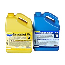 Smooth-Cast 300 - Bright White, Ultra Low Viscosity Liquid Plastic - Gallon Unit