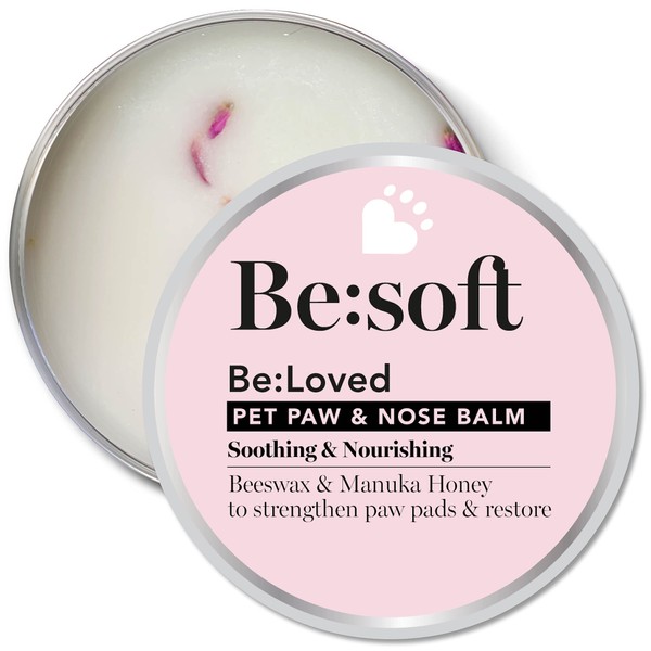 Be:soft - Paw and Nose Balm for Pets, Intense Moisturiser,