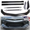 Unbranded Front Bumper Spoiler Splitter + Side Skirts + Rear