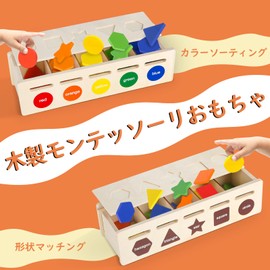 Montessori Toys Educational Toys Shape Recognition Classification Toys Early Development Fingertip Training Montessori Teaching Tool Birthday Presentation for Boys and Girls