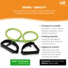 SISSEL® Fit-Tube Grün (stark) | Vielseitiges Fitnessgerät für Wellness &