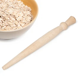 Porridge Spurtle Wooden | Spurtle Porridge Stirrer 29cm Long | Wooden Stirrers Beechwood | Scottish Spurtle for Stirring Porridge, Soups, Stews, & More