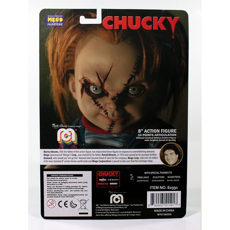 Mego Chucky The Killer Doll Action Figure Chucky 20 cm