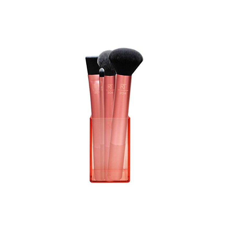 Real Techniques, Flawless Base, Set de Brochas de Maquillaje para