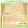 RAOOKIF 4 5 6 7 Inch Clear Orchid Pots, 8