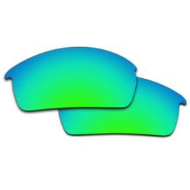 Fiskr Polarized Lenses Replacement for Oakley Bottlecap Sunglasses with Impact Resistance, UV Rays Protection and Multifunctional Protection(Green)