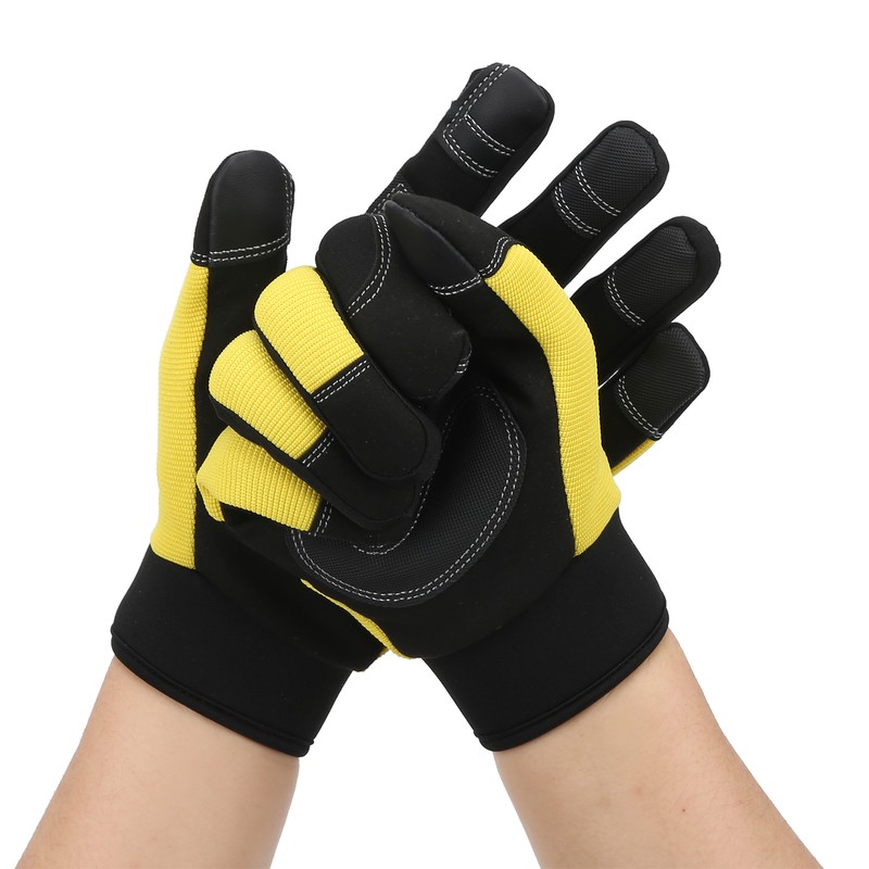 Outdoor Safety Gloves Protective AntiSlip Hand Wear for Climbing Hiking