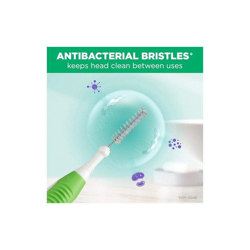 GUM Proxabrush Go-Betweens - Cepillos interdentales apretados, artículo 872 muestras