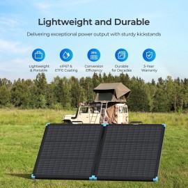 Renogy 100W Lightweight Portable Solar Suitcase Foldable Solar Panel Outdoor