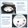 MEANLIN MEASURE Plastic 1/2" NPT Couplings Water Meter Gallon Cold