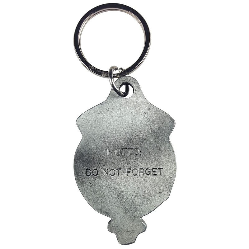 Graham Solid Pewter Scottish Clan Crest Key Chain/Key Ring